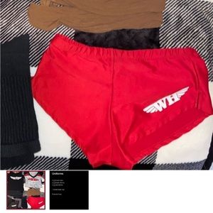 Winghouse red shorts